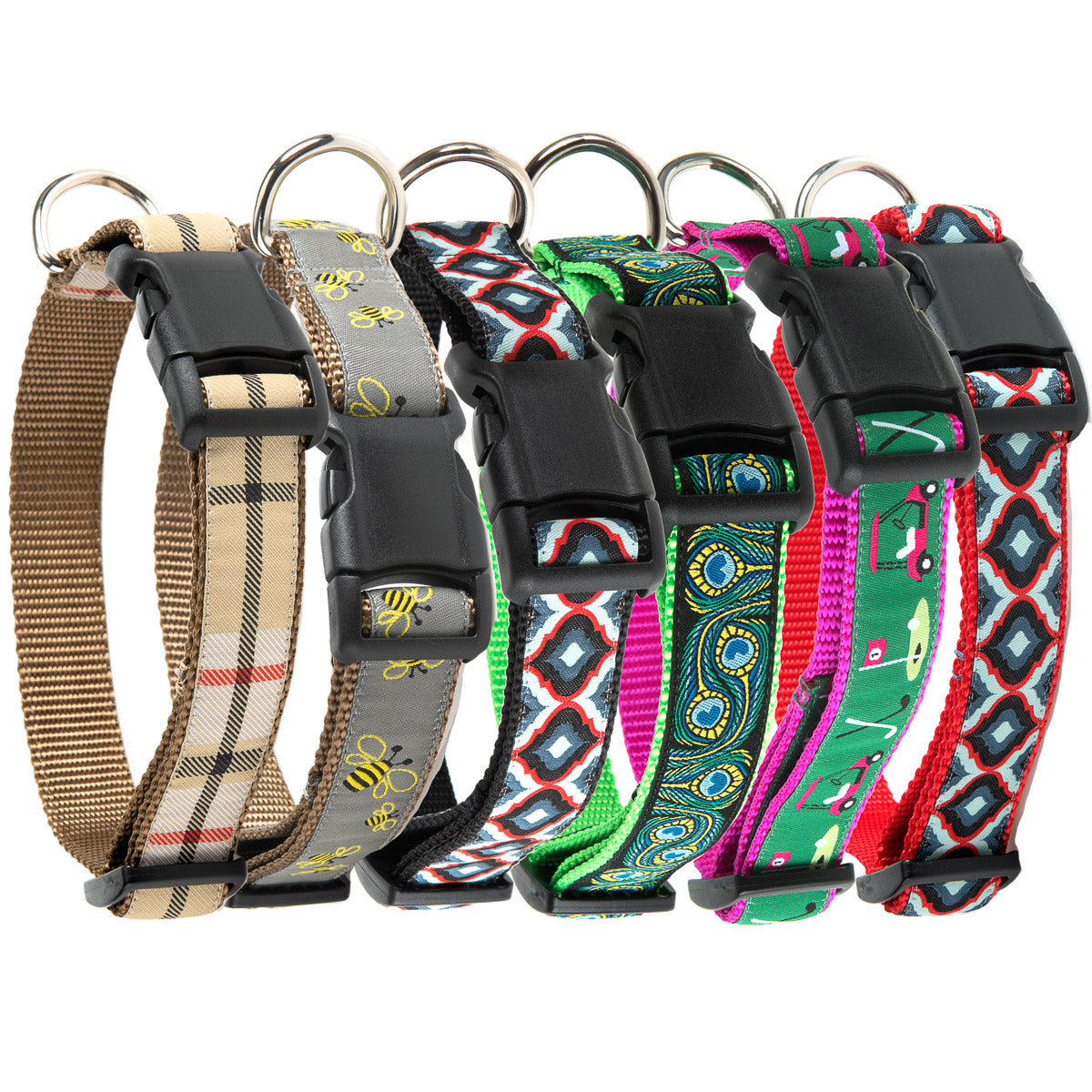 Dog Collar Kits: Hardware, Webbing & Jacquard Ribbons - Renaissance Ribbons  – Renaissance Ribbons