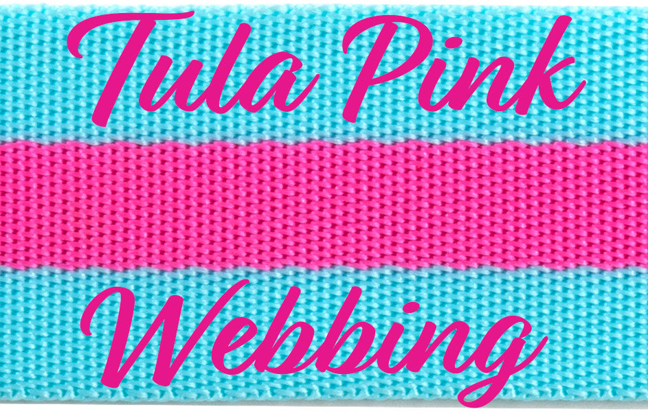Tula Pink - Grape Punch - 1 Nylon webbing- double line – Fabric Cartel