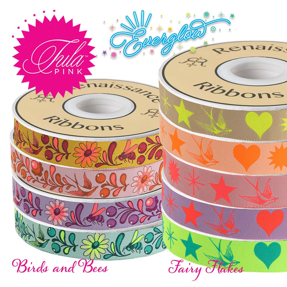 未開封 RIBBON \"Beautiful & Resistance\" ラレーヌ Silver Moon Shine Sheen Ribbon n°02 (S) - Impression Originale