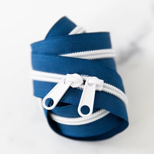 30" Handbag Zipper - Navy