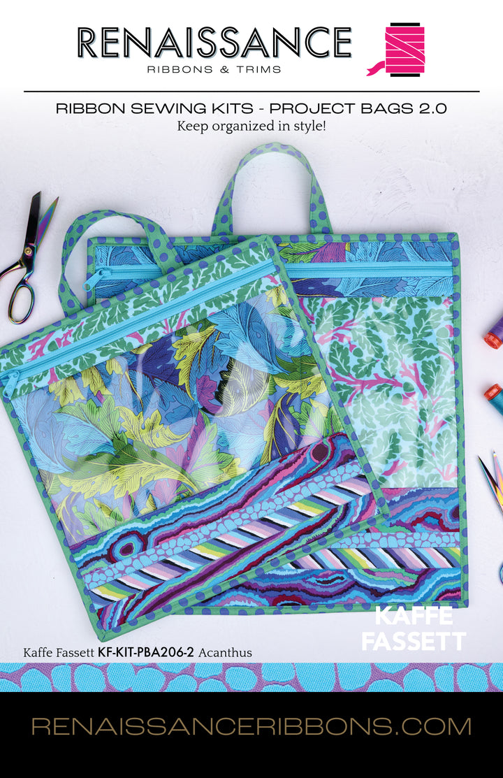 Sewing Kit - Project Bags 2.0 with Kaffe x Morris and Co.