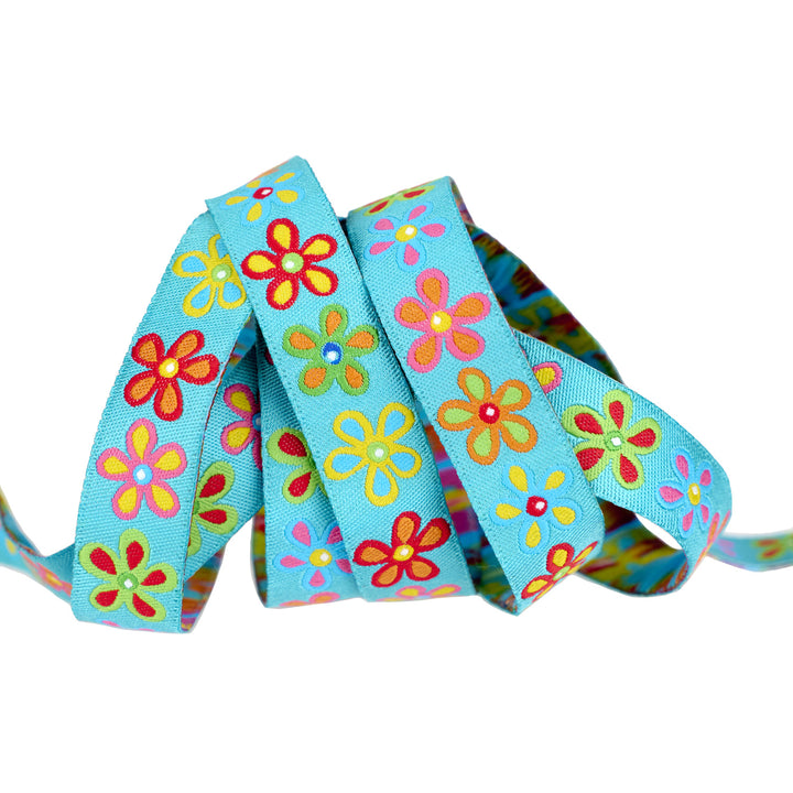 Soda Pop - Daisy Dream - 5/8" width - by Sue Penn - One Yard