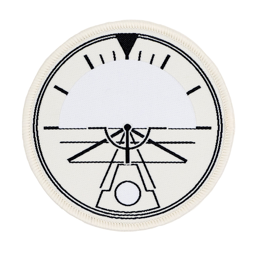 PREORDER - High Flight - Vertical Horizon - by Sarah Thomas - 76x76mm - Iron-On Applique Patch
