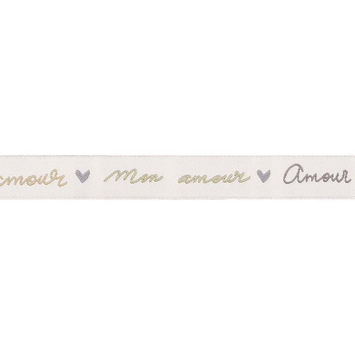 Mademoiselle - Vintage Love - 5/8" width - by Patty Basemi - One Yard