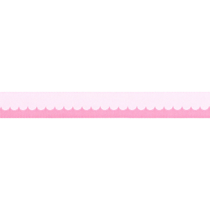 Love Notes - Scallop - 5/8" width - by Renaissance Ribbons - One Yard