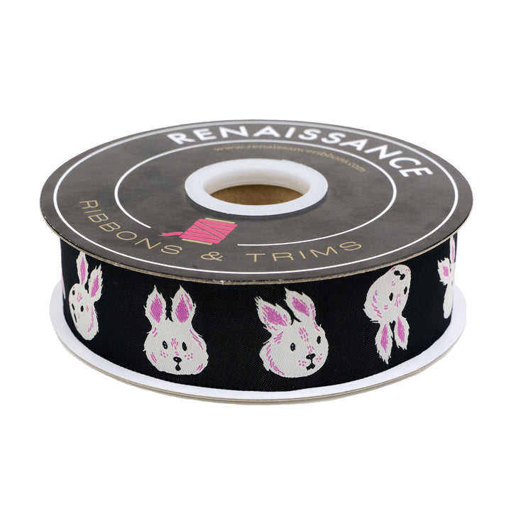 Hello Alice - Rushing Rabbit - 1-1/2" width - by Sarah Watts - One Yard