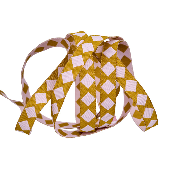 Ramble - On-Point Squares - 3/8" width - by Tara Faughnan - One Yard