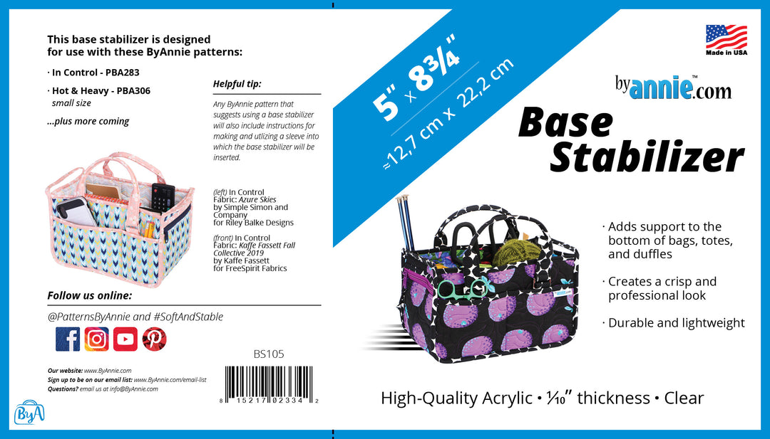 Base Stabilizer 4.5" x 11.25"