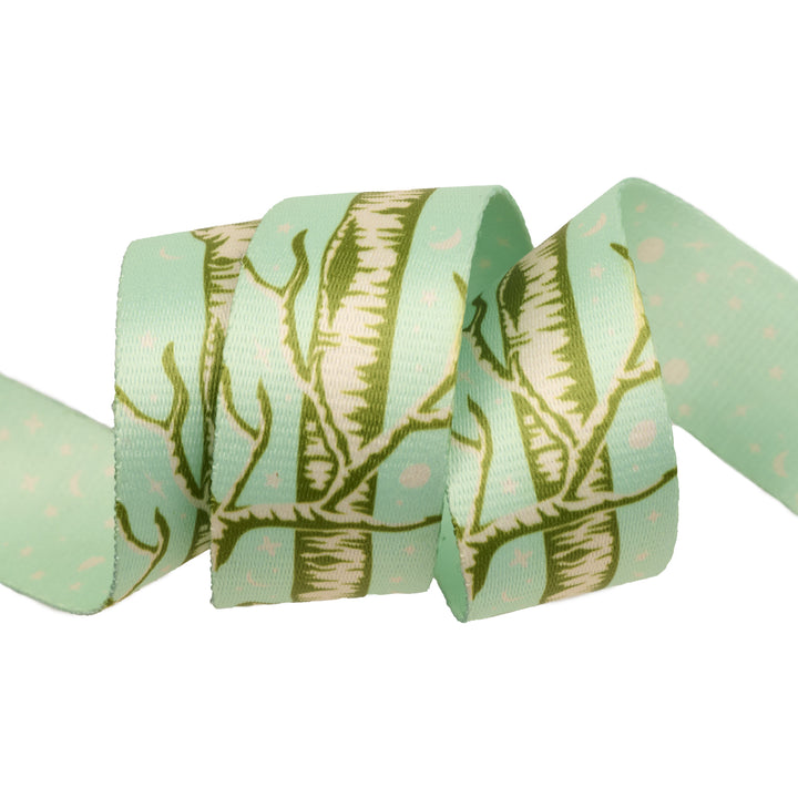 Full Moon Forest II - Big Tree Webbing in Enchanted - 1-1/2" width - by Tula Pink - 3 Yard Pack