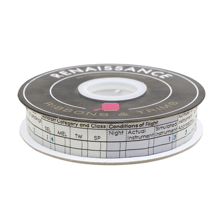PREORDER - High Flight - Logbook Entry - 1" width - by Sarah Thomas - One Yard