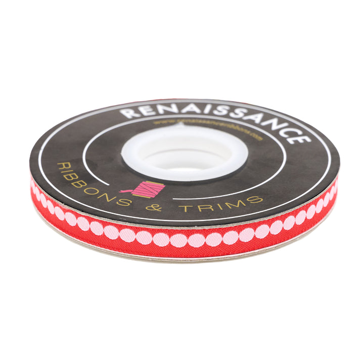 Love Notes - Pearls - 3/8" width - by Renaissance Ribbons - One Yard