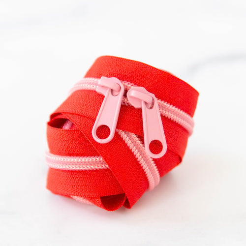 30" Handbag Zipper - Shortcake