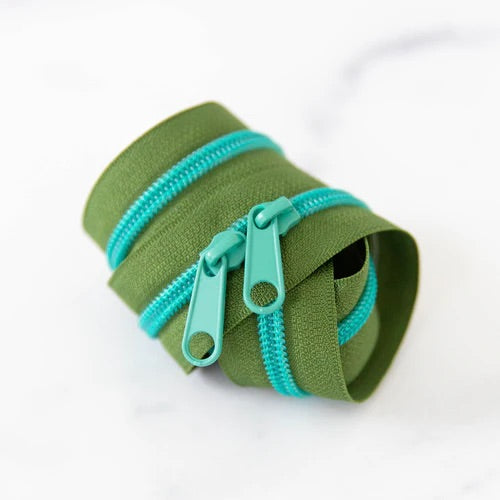 30" Handbag Zipper - Lagoon