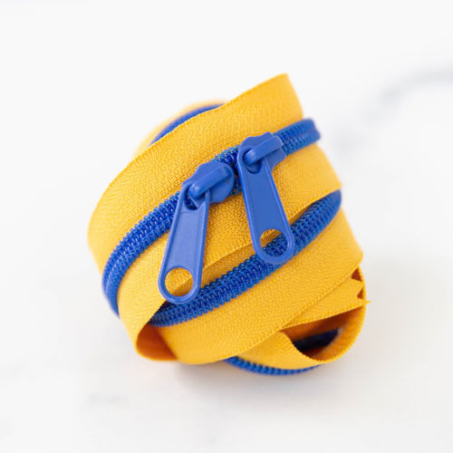 30" Handbag Zipper - Mustard