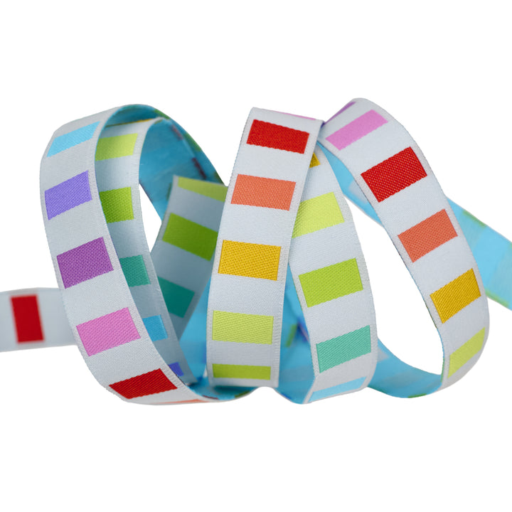 Graywork - Disco Stripe in Whisper - 5/8" width - by Tula Pink - One Yard
