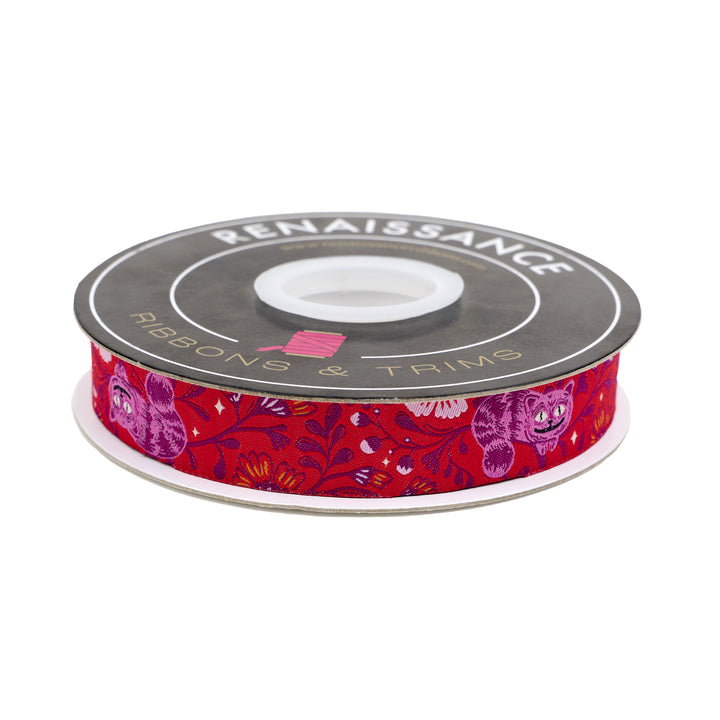 Hello Alice - Cheshire - 7/8" width - by Sarah Watts - One Yard