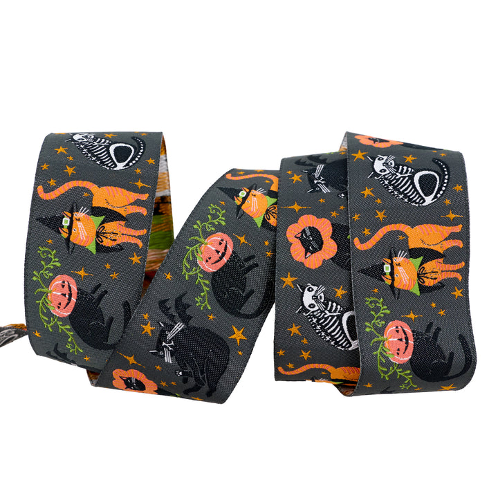 Witchy Ways - Kitty Costumes - 1-1/2" width - by Cori Dantini - One Yard