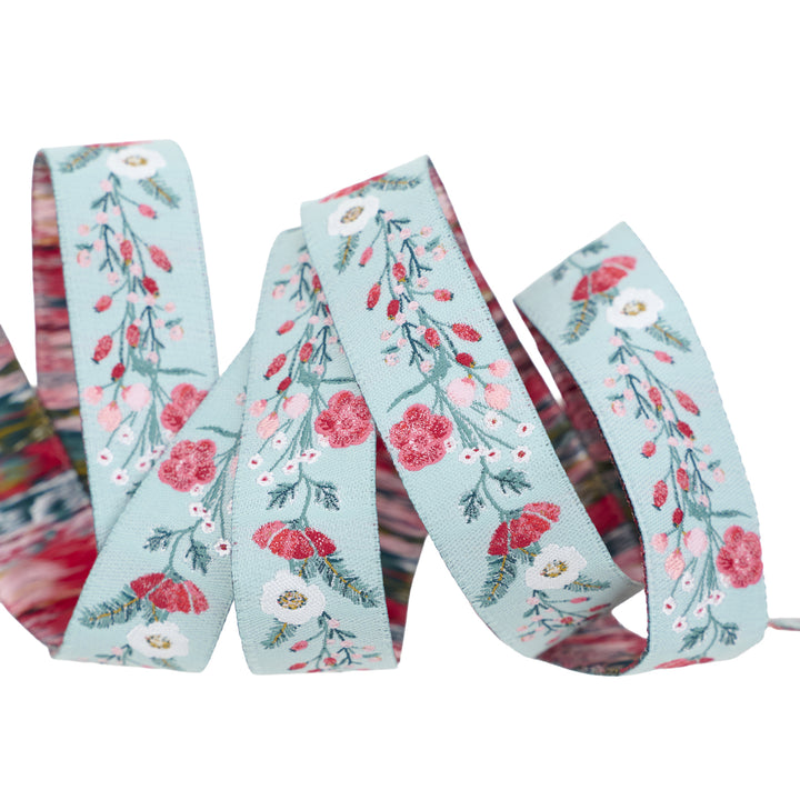 Adventale - Merriment Flora - 7/8" width - by Katarina Roccella - One Yard