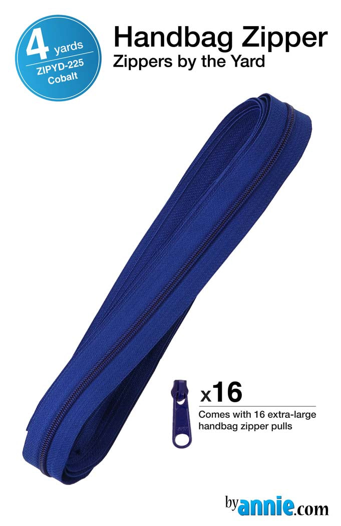 Zippers by the Yard - Cobalt