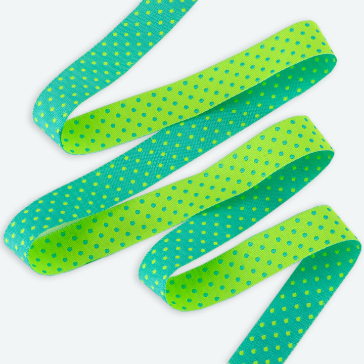 Dots Peacock 5/8"-Tula Pink Strips and Dots-by the yard