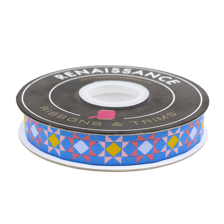 Playful - Quilty - 7/8" width - by Renaissance Ribbons - One Yard