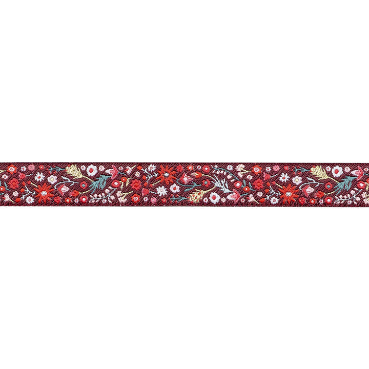 Adventale - Yuletide Daisies - 5/8" width - by Katarina Roccella - One Yard