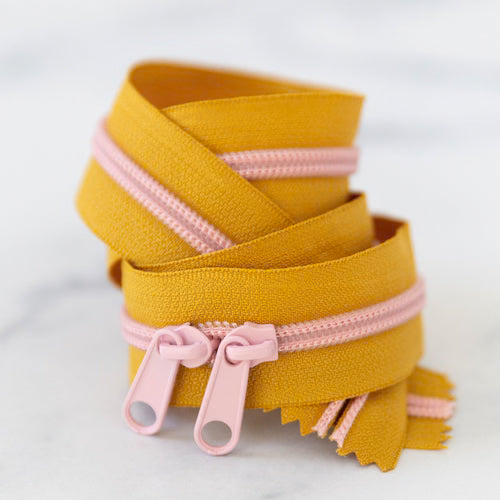 30" Handbag Zipper - Ochre