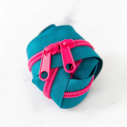 30" Handbag Zipper - Electric Youth