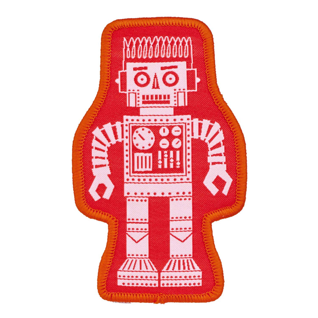 3, 2, 1... Blastoff - Big Robot - 65x104mm - Iron-on Applique Patch