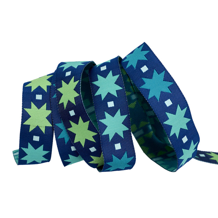 Ramble - Wee Stars - 7/8" width - by Tara Faughnan - One Yard