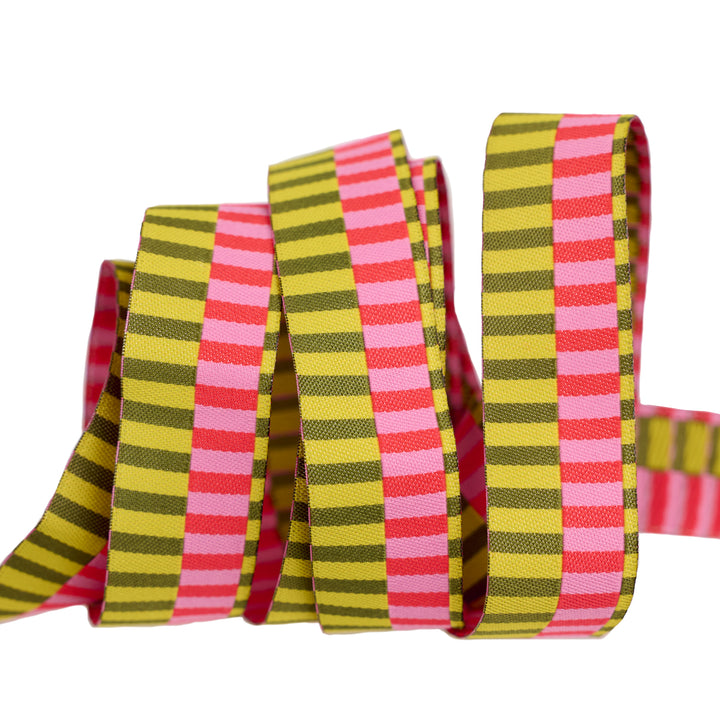 Love Notes - Stacks - 7/8" width - by Renaissance Ribbons - One Yard