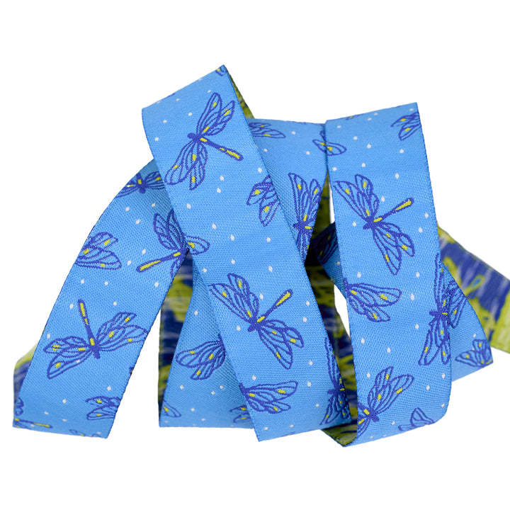 Glow Garden - Dragonfly 7/8" - by Sarah Watts - One Yard