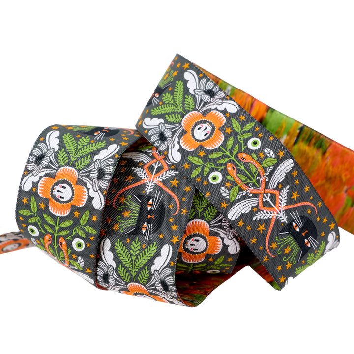 Witchy Ways - Halloweeny - 1-1/2" width - by Cori Dantini - One Yard