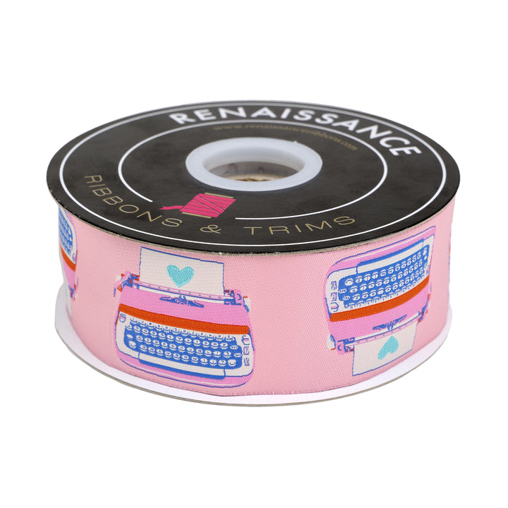 Best Day - Typewriters in Posy 2" - by Melody Miller - One Yard