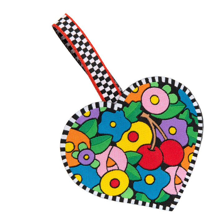 Set of 6 Patches Scotties Rainbow and Cherries Full Heart-ME