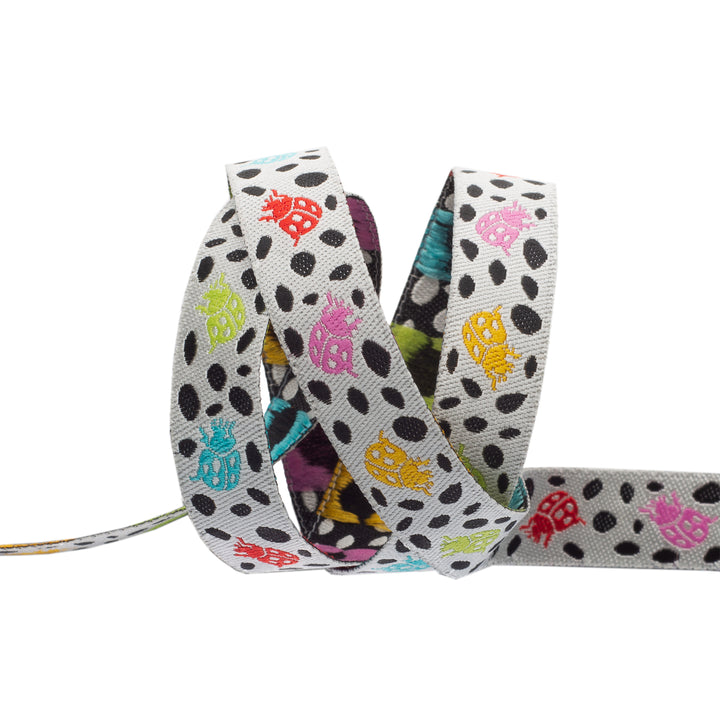 Spots on Spots Mango - 1/2" wide - Tula Pink - by the yard