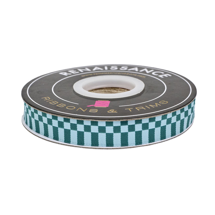 Ramble - Checkerboard - 5/8" width - by Tara Faughnan - One Yard