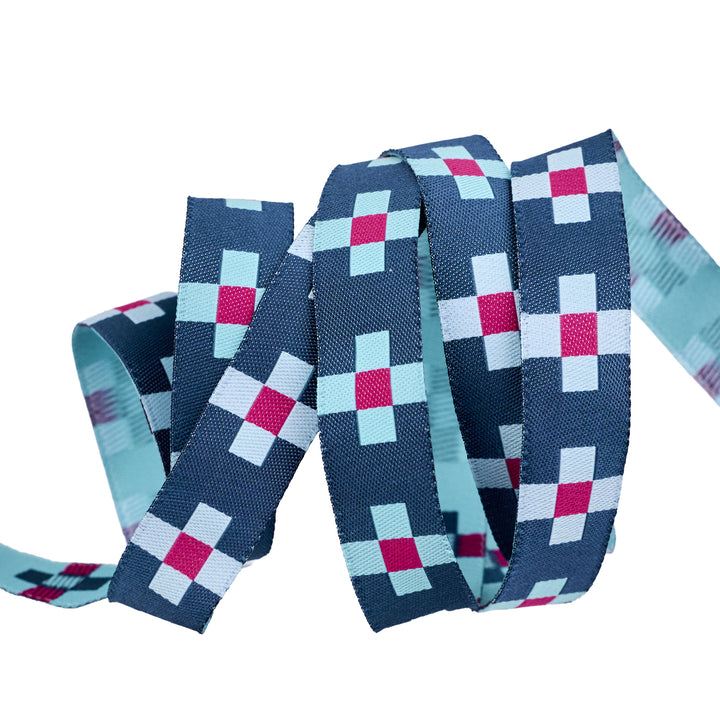 Ramble - 9-Patch - 5/8" width - by Tara Faughnan - One Yard
