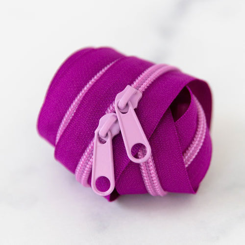 30" Handbag Zipper - Grimace