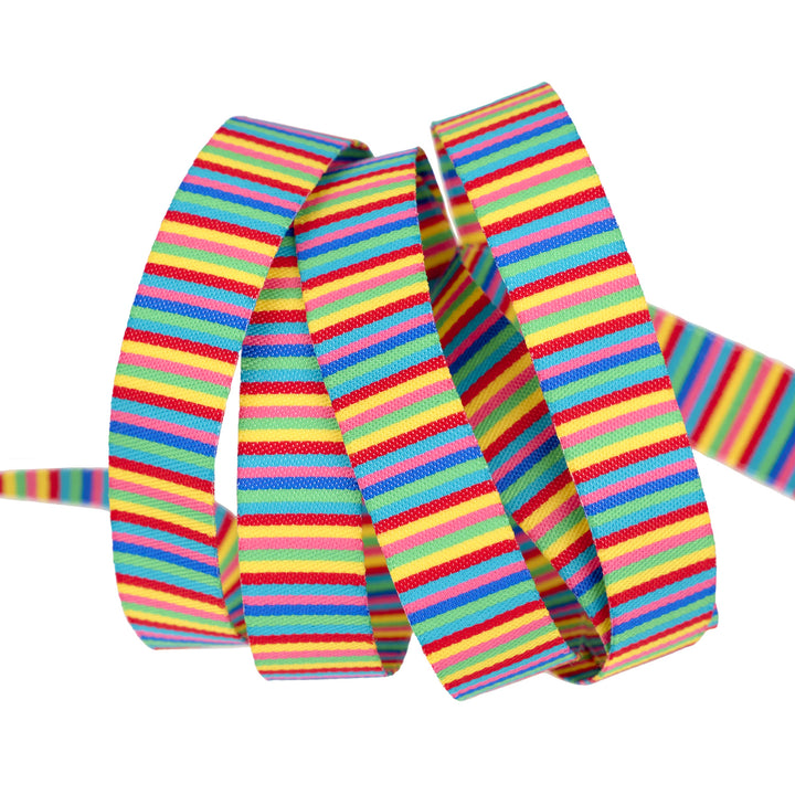 Soda Pop - Pop Stripe - 5/8" width - by Sue Penn - One Yard
