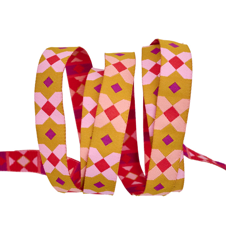 Ramble - Big X - 5/8" width - by Tara Faughnan - One Yard