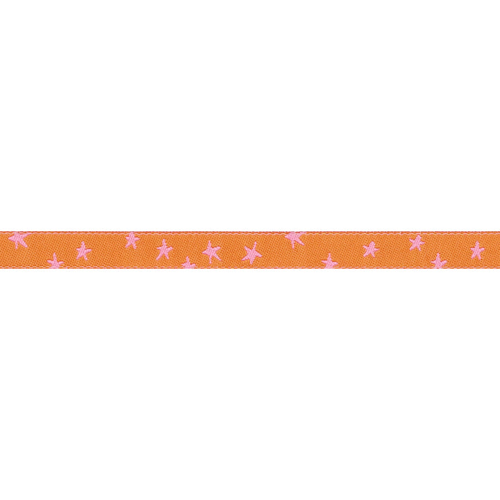 Mixtape - Starry in Vivid Pink - 3/8" - by Alexia Abegg - One Yard