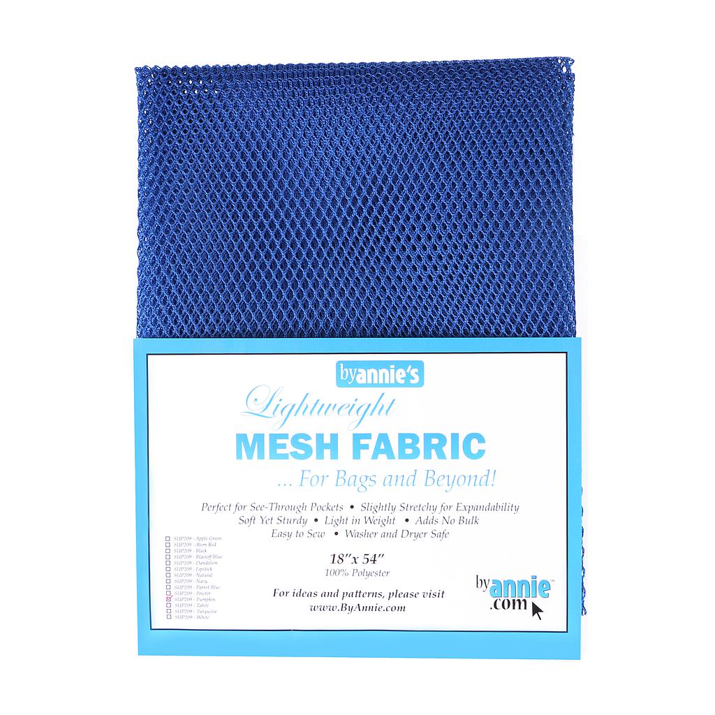 Lightweight Mesh - Blastoff Blue - 18x54in