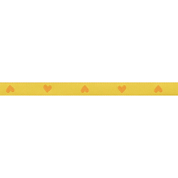 Hearts and Sparks - Hearts in Golden Hour - 3/8" width - by Melody Miller - One Yard