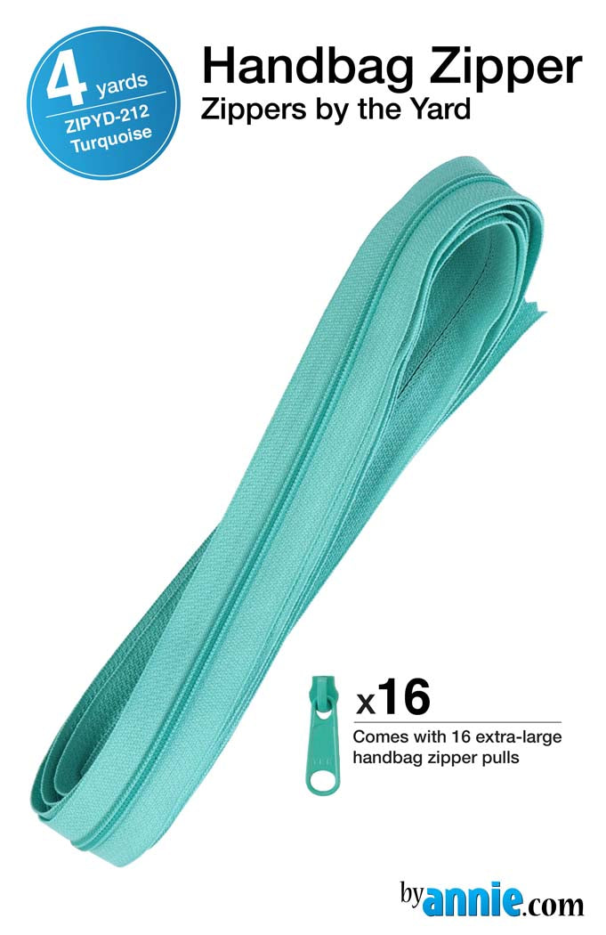 Zippers by the Yard - Turquoise