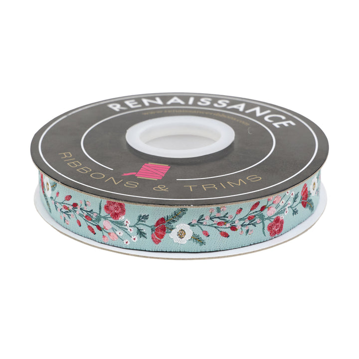 Adventale - Merriment Flora - 7/8" width - by Katarina Roccella - One Yard