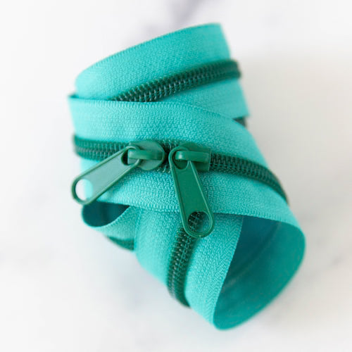 30" Handbag Zipper - Turquoise