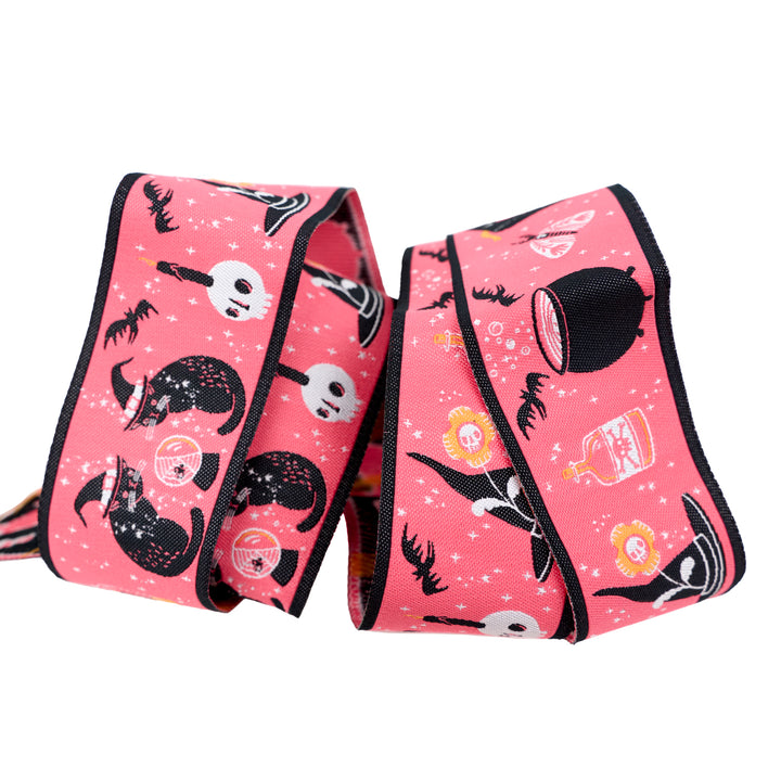 Witchy Ways - Witchy Kitty - 1-1/2" width - by Cori Dantini - One Yard