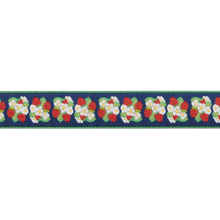 Strawberries and Blossoms - 7/8" width - Farm & Garden by Cathe Holden - One Yard