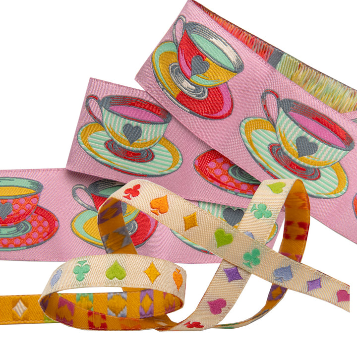Big Pink Cups & Cards 4yd